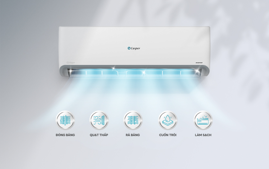 Điều hòa Casper 1 chiều Inverter 9.000BTU GC-09IB36