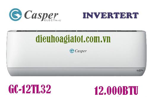 Điều hòa Casper 1 chiều inverter 12.000BTU GC-12TL32