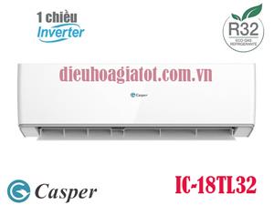 Điều hòa Casper 1 chiều  Inverter 18.000BTU IC-18TL32