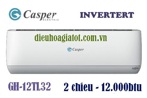 Điều hòa Casper 2 chiều 12.000BTU Inverter GH-12TL32