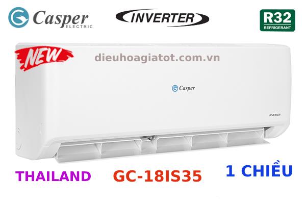 Điều hòa Casper Inverter 1 chiều 18.000BTU - GC-18IS35